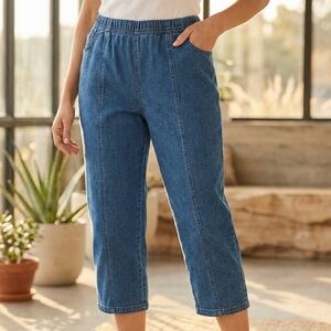 Liz & Me Capri Jeans – Women Size 16W – Blue